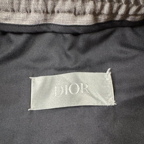 Authentic DIOR Men's Grey Woven Pants - Size 36 - Picture 4 of 8